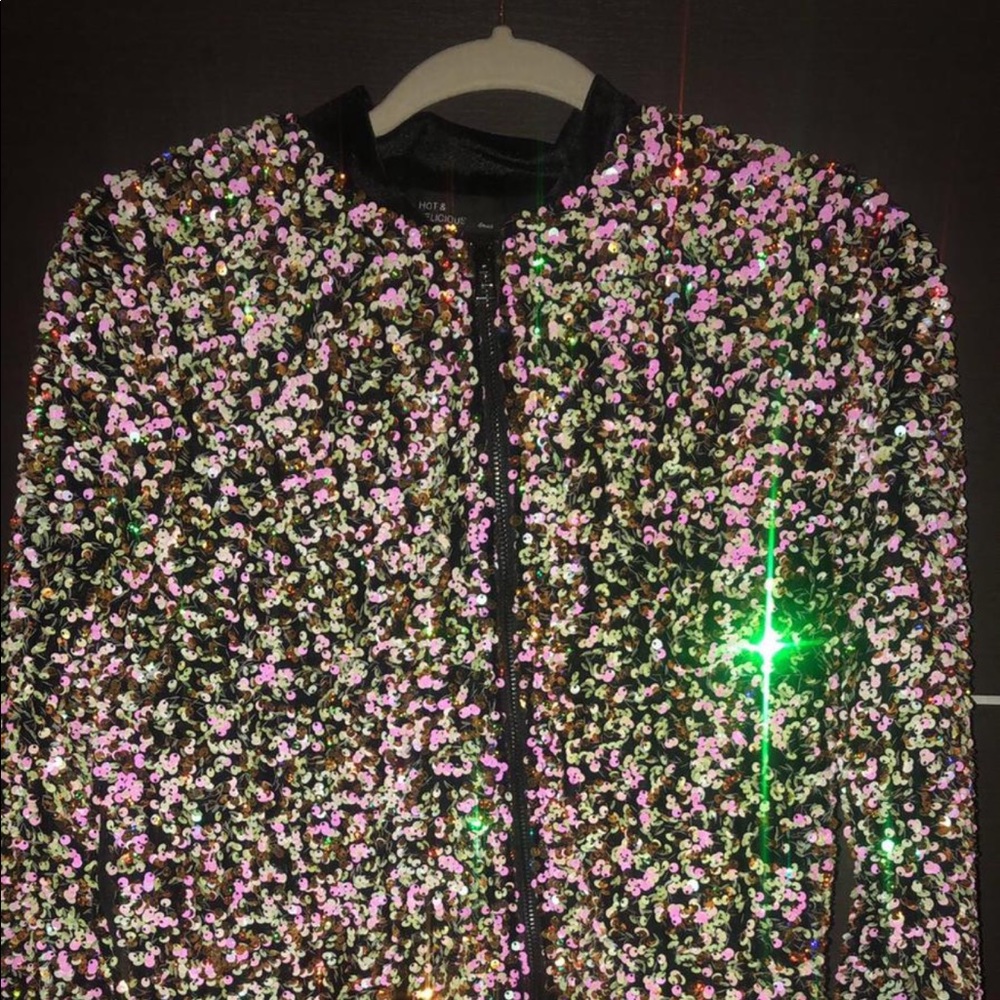 glitter jacket - Picture 4 of 4